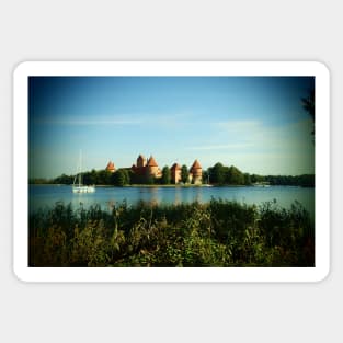 A Perfect Day in Trakai Sticker